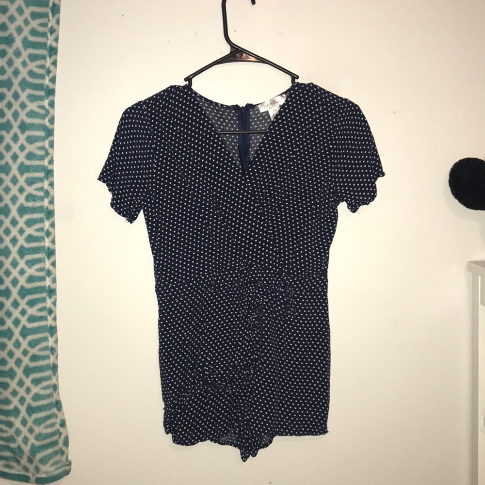 Super cute polka dot romper :D